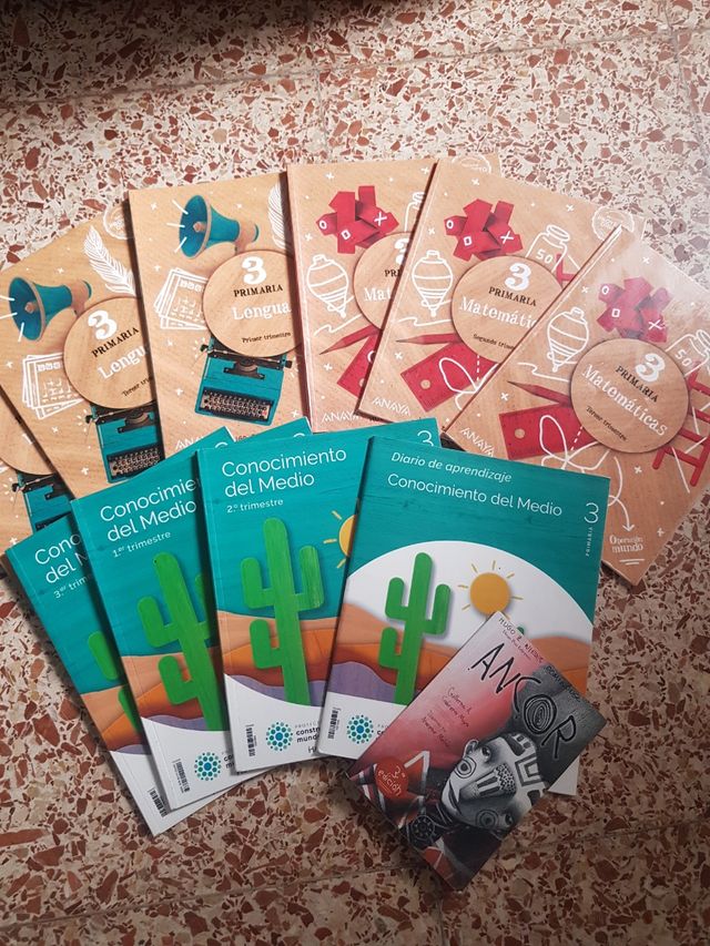 Libros escolares tercero primaria