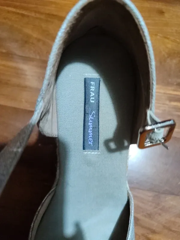 Espadrillas Frau argento tg 39