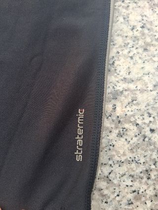 Maglia termica Tribord nera e beige taglia S