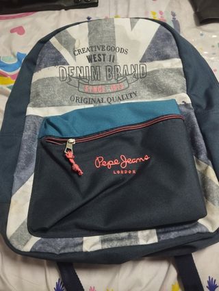 Mochila Pepe Jeans Union Jack Talla Grande