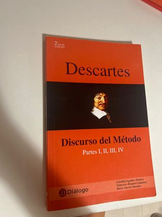 Descartes. Discurso del Método (HISTORIA DE LA ...