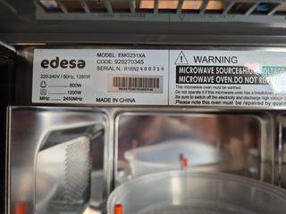 Nevera, horno y microondas por mudanza