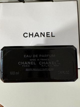 Coco Noir Chanel Perfume Negro