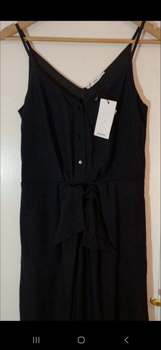 Mono Negro Mango Nuevo con Etiqueta talla S