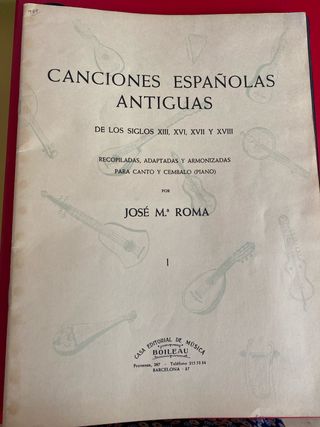 Canciones Españolas Antiguas - Piano