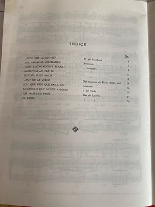 Canciones Españolas Antiguas - Piano