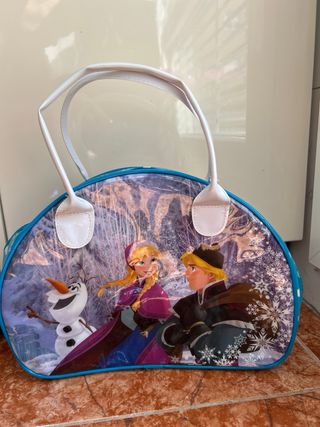 Bolso infantil Elsa y Ana Frozen. de plástico.