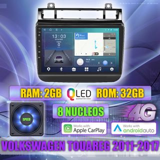 PANTALLA GPS VOLKSWAGEN TOUAREG 2011-2017 CARPLAY