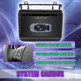 PANTALLA GPS VOLKSWAGEN TOUAREG 2011-2017 CARPLAY