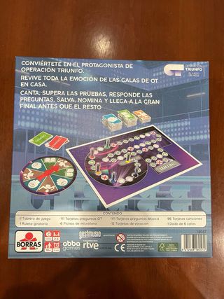 Juego de mesa Operación Triunfo