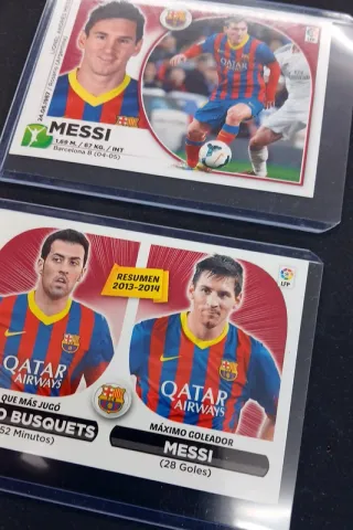Messi Lote cromos Ediciones Este Panini