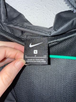 Chaqueta Impermeable Barça Nike Oficial Negra
