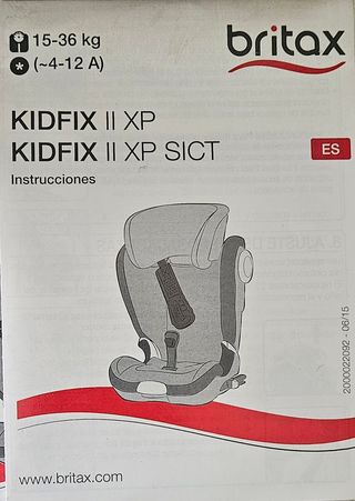 Silla coche Britax Römer Kidfix II XP