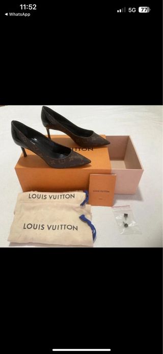 Zapatos Louis Vuitton Marrones y Negros