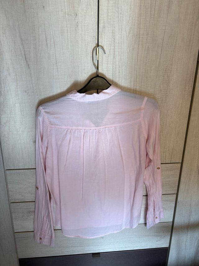 Camisa Hollister Rosa Talla S