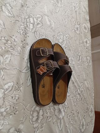 Sandalias de piel Mora talla 41