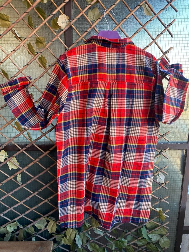 Camisola Snoopy a cuadros