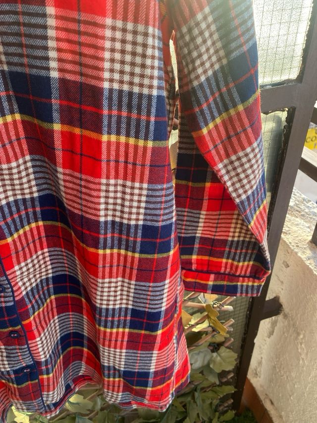 Camisola Snoopy a cuadros