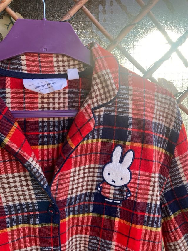 Camisola Snoopy a cuadros