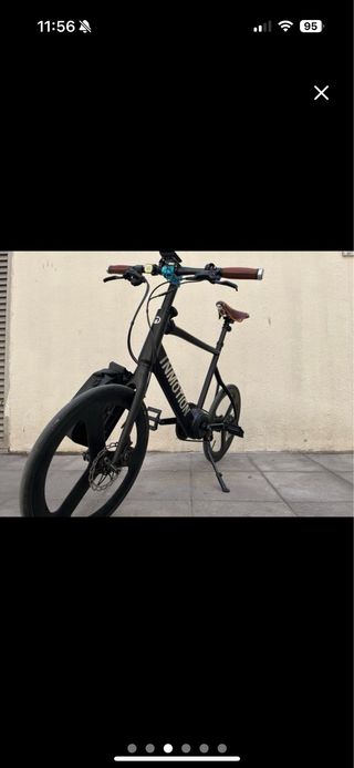 Bicicleta Eléctrica INMOTION Negra