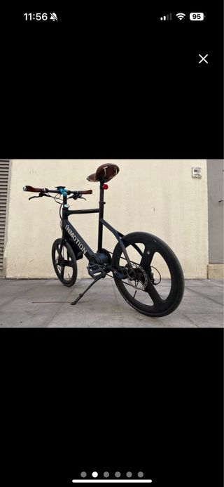 Bicicleta Eléctrica INMOTION Negra