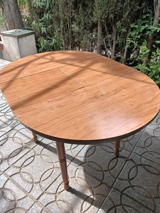 Mesa camilla extensible madera