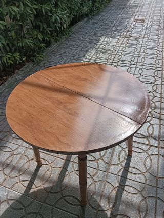 Mesa camilla extensible madera
