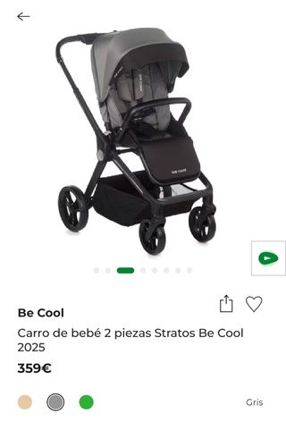 Carro de bebé 2 piezas Strato