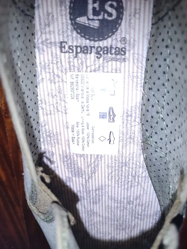 Espadrillas Es uomo taglia 41