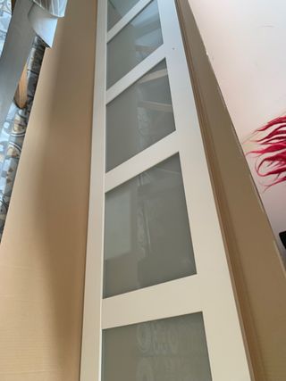 Puerta de armario Pax con cristal