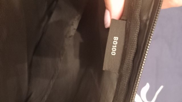 Maletín de tela negro