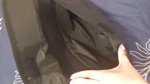 Maletín de tela negro