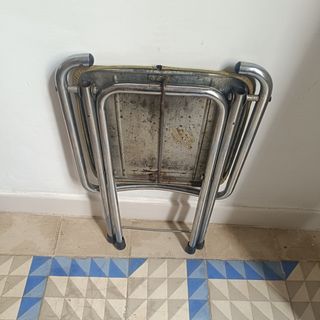 Taburete plegable años 60/70