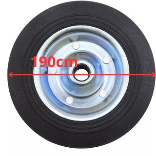 Rueda de Acero 190 x 60