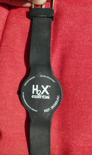 Orologio Uomo H2X Italian Style Nero/Argento