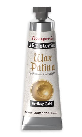 Stampria Wax Patina Heritage Gold 40ml