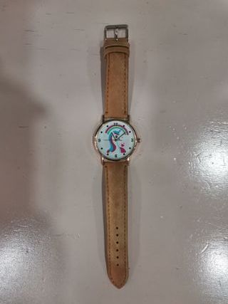 Reloj de pulsera con diseño de unicornio