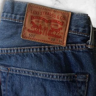 Jeans Blu Levi’s 501 – Taglia W33 L34