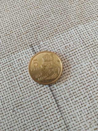 Moneda 5 Pesetas Menorca