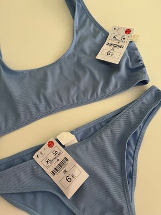 Bikini Lefties Azul Talla XL