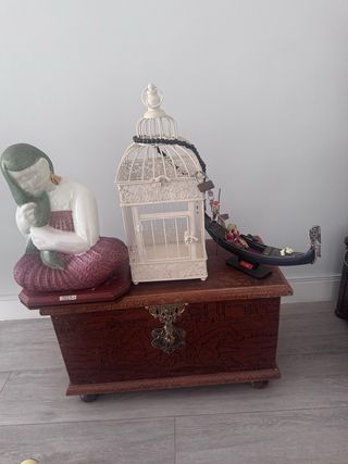 Decoración Veneciana Gondola y Jaula