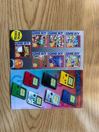 Publicidad original Game Boy Pocket