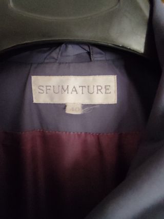 Trench vintage alta qualità beige/viola