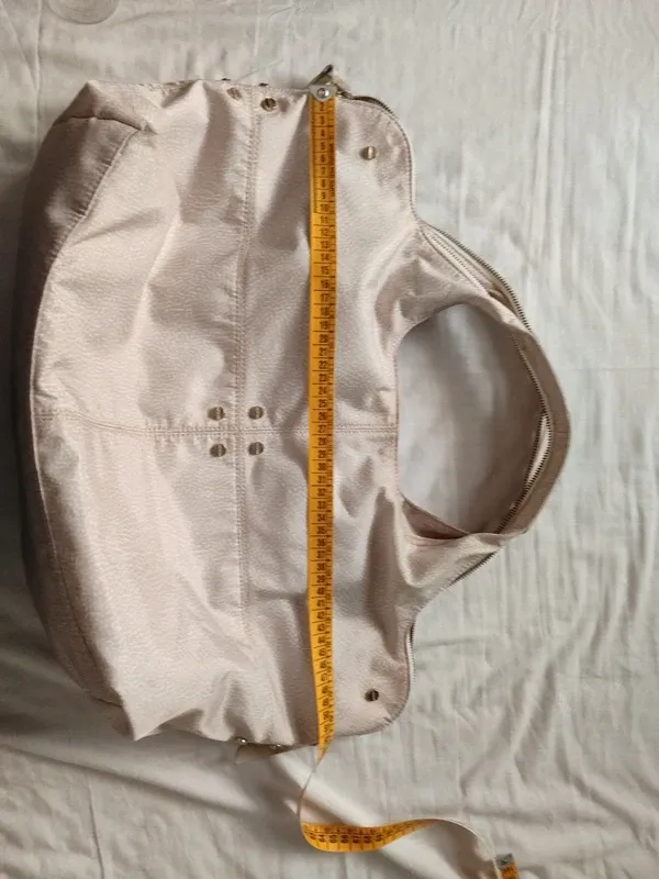 Borbonese Borsa a Spalla Panna