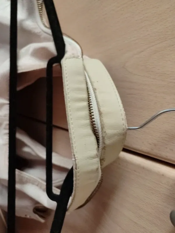 Borbonese Borsa a Spalla Panna