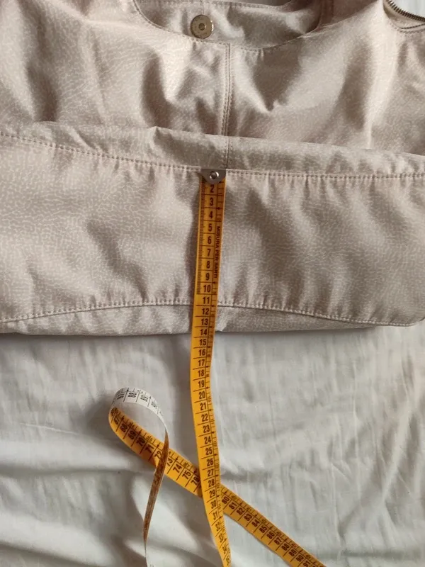 Borbonese Borsa a Spalla Panna