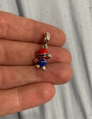 Charm Juego Mario Bros Pulsera Pandora collar plat