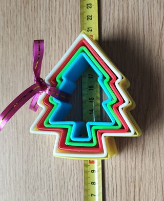 Tagliabiscotti natalizi in vari colori