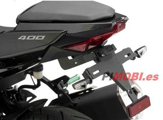 Portamatricula corto Puig Kawasaki Ninja 400 Z400