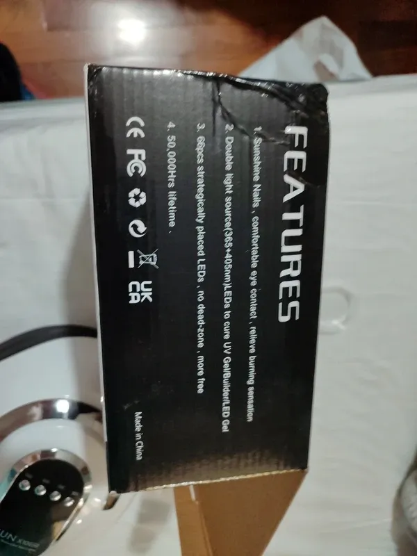 Lampada UV LED SUN per Unghie Gel